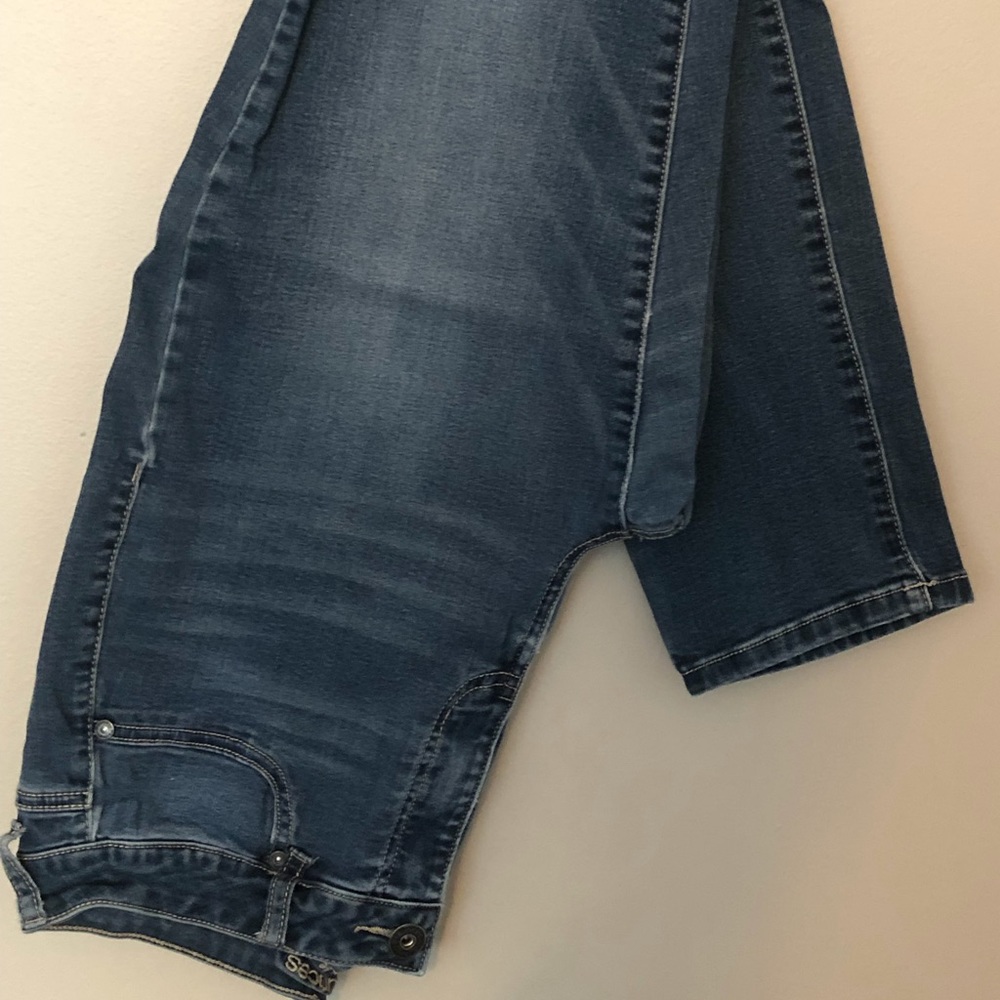 High rise skinny jegging